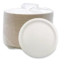 AJM Ajm 16129 Heavy Duty Coated Paper Plate 9 Inches