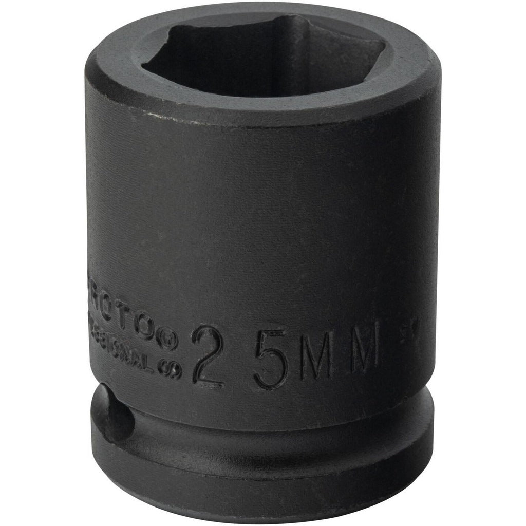 PROTO Proto J07525M Impact Socket 3/4 in Drive 25mm 6-pt