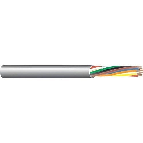 WEST PENN WIRE West Penn Wire 285GY0500 20C 18AWG Ushl Cable 500ft Gray