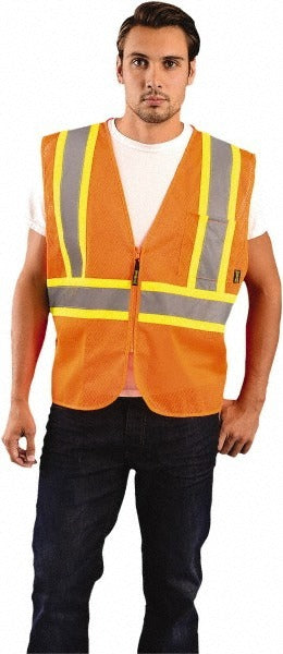 OCCUNOMIX Occunomix ECO-IM2TZ-OM Ansi Class 2 Safety Vest Medium