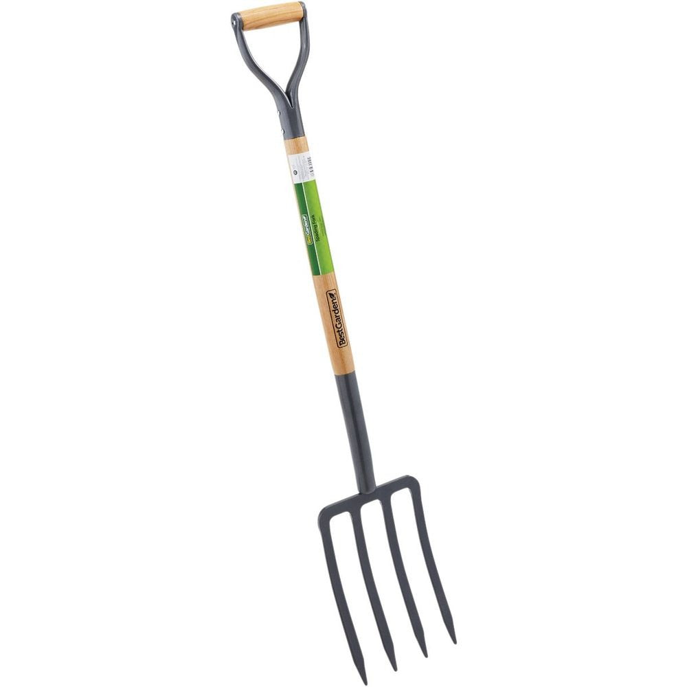 BEST GARDEN Best Garden FQ18Y Spading Fork 30 In. 4-Tine