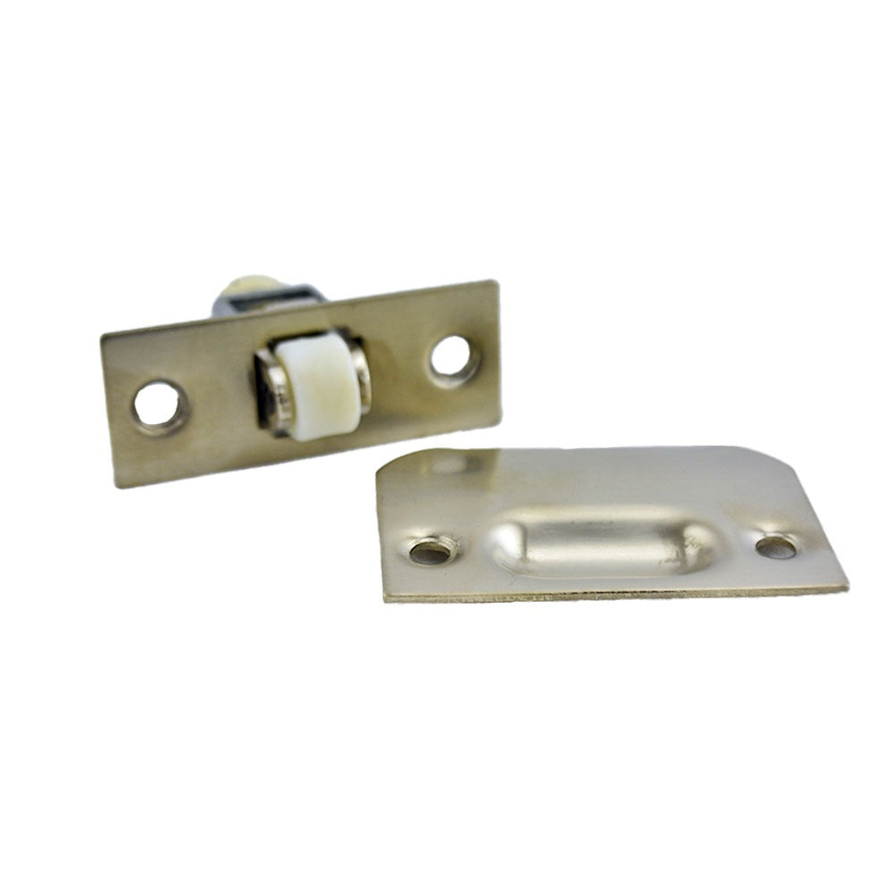 IVES Ives 335B15 Adjustable Roller Catch Full Lip Strike Satin Nickel