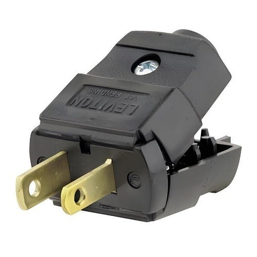 LEVITON Leviton Telcom 101-2EP Polarized Plug 15A 125V
