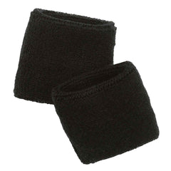 ERGODYNE Ergodyne 12402 Wrist Sweat Band Black Cotton Elastic
