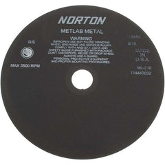 NORTON Norton 66253117880 Cutoff Wheel 10in Aluminum Oxide Type 1