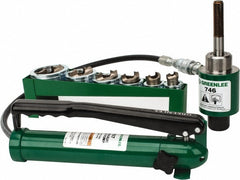 GREENLEE Greenlee 7506 Hydraulic Knockout Set 21 Piece Round Punch