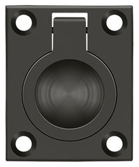 DELTANA Deltana FRP175U10B Flush Ring Pull Oil Rubbed Bronze