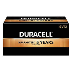 DURACELL Duracell MN1604BKD CopperTop 9V Alkaline Battery (12 Pack)