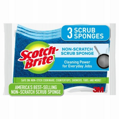 3M 3M Company MP-3 No Scratch Scrub Sponge 3 Pack