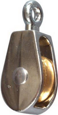 NATIONAL HARDWARE National Mfg N223-404 Fixed Eye Single Pulley 1 Inch