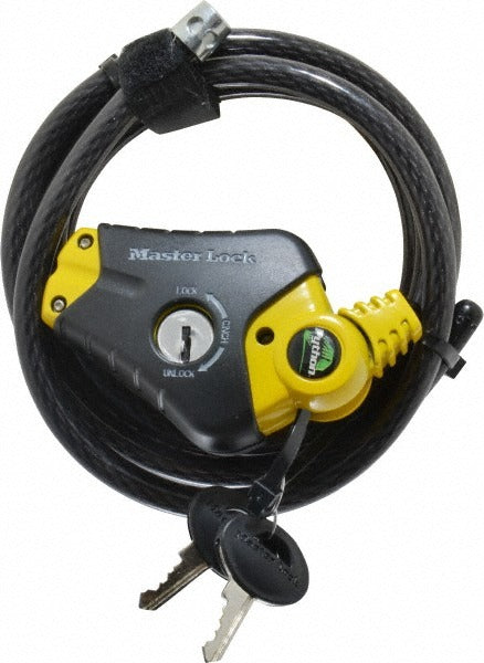 MASTER LOCK Master Lock 8413KA-3216 Keyed Alike Cable Lock 6 Ft