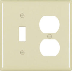 LEGRAND Pass Seymour TP18ICC12 2-gang Nylon Wall Plate Ivory 12-pack