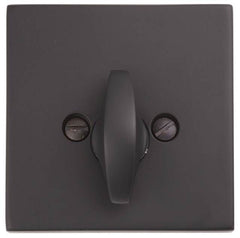 EMTEK Emtek 8569US19 Square Single Sided Deadbolt Flat Black