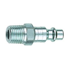 TRU-FLATE Tru-Flate 12-227 Industrial/Milton 3/8 in MNPT Steel Industrial Plug (Pack)
