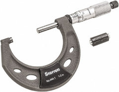 STARRETT Starrett T444.1XRL-2 Outside Micrometer 2 in Range