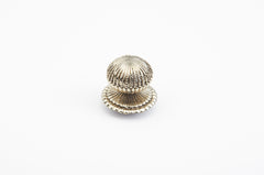 SCHAUB Schaub 969M-WB Cabinet Knob White Brass Finish