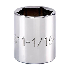PROTO Proto J5434H 1-1/16 in 1/2 Drive 6-point Hand Socket