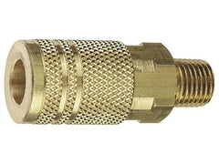 TRU-FLATE Tru-Flate 13-225 I/M-Style Coupler 1/4 in MNPT (Pack)