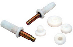 JOHNSON HARDWARE L E Johnson 1832 PPK3 Bi-fold Door Top Pivot Set