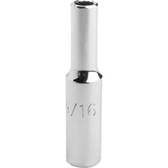 PROTO Proto J4706LT Deep Hand Socket 1/2 Dr 3/16 in 12-point