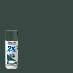 RUST-OLEUM Rust-oleum 342062 Satin Spray Paint 12 Oz Deep Forest