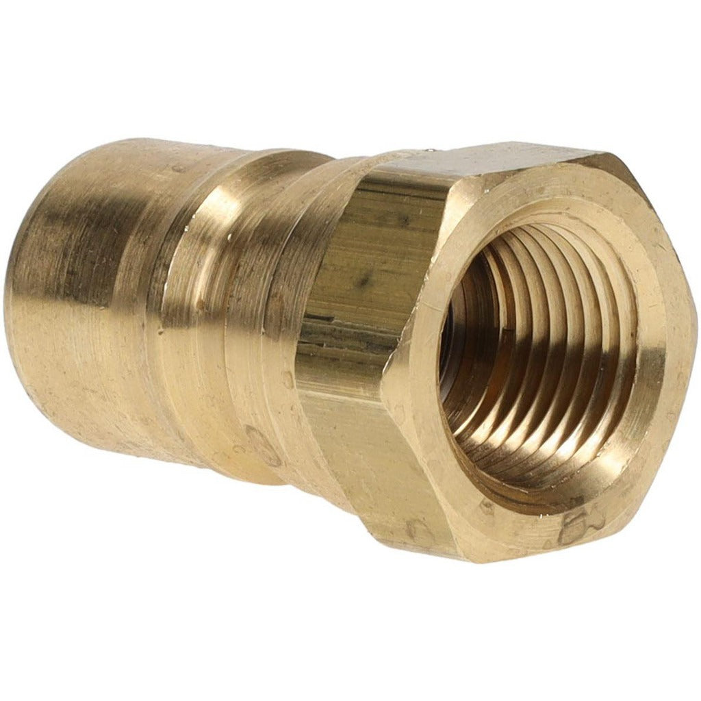 PARKER Parker BH3-61 Female Pipe Rigid Nipple Fitting 3/8 in Brass