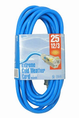 SOUTHWIRE Coleman Cable 2437 Cold Weather Extension Cord 25ft 12/3