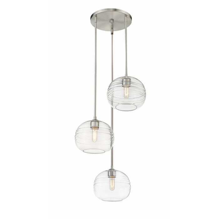 Z-LITE Z-Lite 486p10-3r-bn harmony 3-light pendant 3 x 100w 20.0 inches width