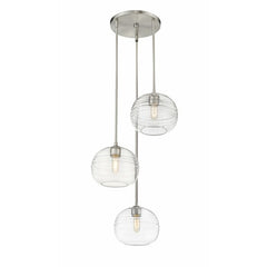 Z-LITE Z-Lite 486p10-3r-bn harmony 3-light pendant 3 x 100w 20.0 inches width