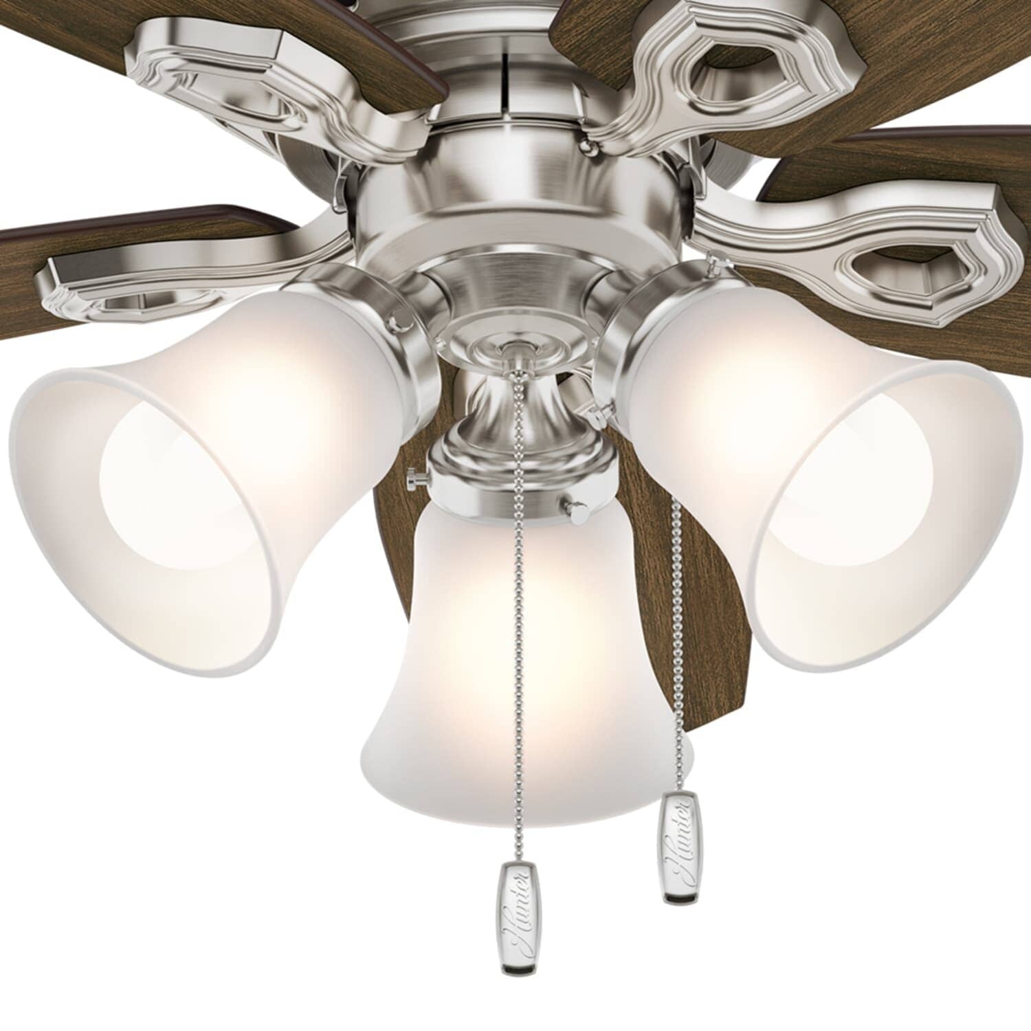 HUNTER Hunter 51090 Builder Low-Profile Ceiling Fan LED (42-Inch) 51090