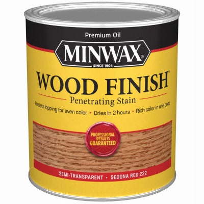 MINWAX Minwax 70043 Wood Finish Stain 1 Quart Sedona Red
