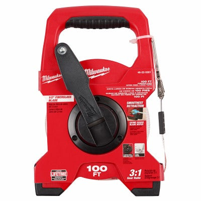 MILWAUKEE Milwaukee 48-22-5301 Open Reel Fiberglass Tape 100 Feet