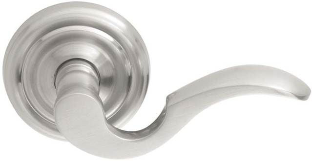 EMTEK Emtek 8100CUS15RH Cortina Lever Passage Set Satin Nickel