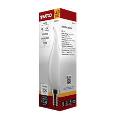 SATCO Satco S21300 CA11 LED Lamp 4W (300 degree beam angle) Replaces S9869