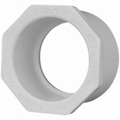 CHARLOTTE PIPE Charlotte Pipe Pvc 02107 1400HA Pvc Reducer Bushing 2x1-1/2 in