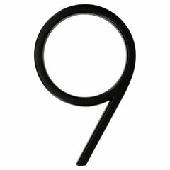 HILLMAN Hillman Fasteners 844719 House Number 9 Black 5 Inch