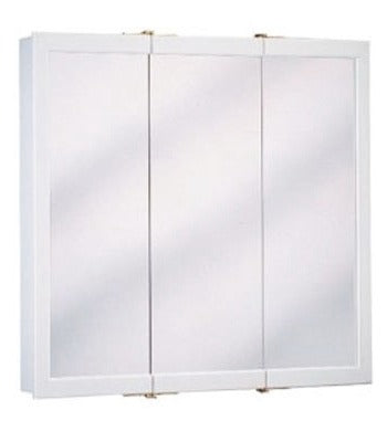 ZENITH Zenith Home Corp W24 Triview Medicine Cabinet White