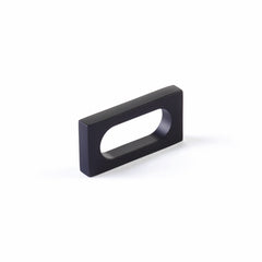 SCHAUB Schaub 10031-MB Oval Slot Cabinet Pull Matte Black