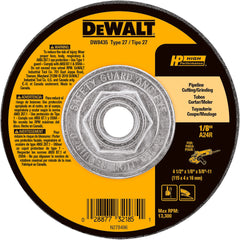 DEWALT DW8435Z GRINDING & CUT OFF WHEELS