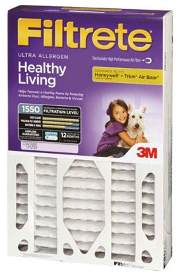 3M 3M NDP03-4IN-4 Filtrete Air Filter 20x25x4 Mpr 1550 4 Pack