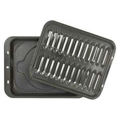 GE APPLIANCES Ge Appliances WB48X10056 Universal Range Broiler Pan (12-3/4 x 16-1/2 x 1-1/4)