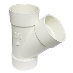 MUELLER STREAMLINE Mueller Streamline PDWVY3 Pvc Dwv 45 Degree Wye 3 in