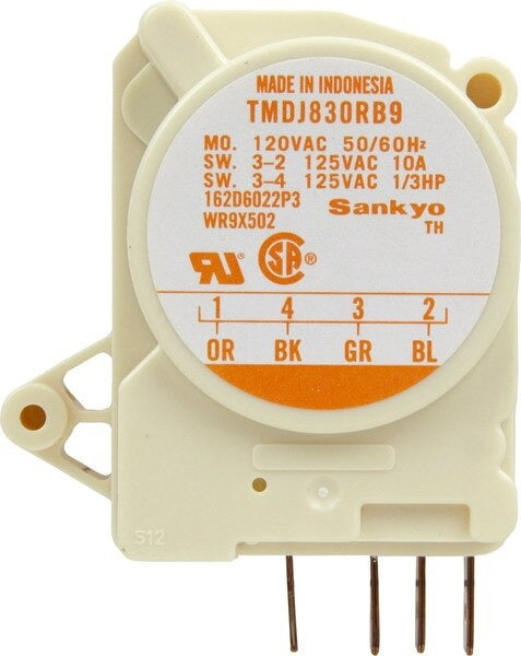 GE APPLIANCES Ge Appliances WR9X502 Refrigerator Defrost Timer Assembly (1 Count) WR9X342