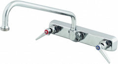 T&S BRASS Ts Brass B-1128 Wall Mount Workboard Faucet 12 in Spout