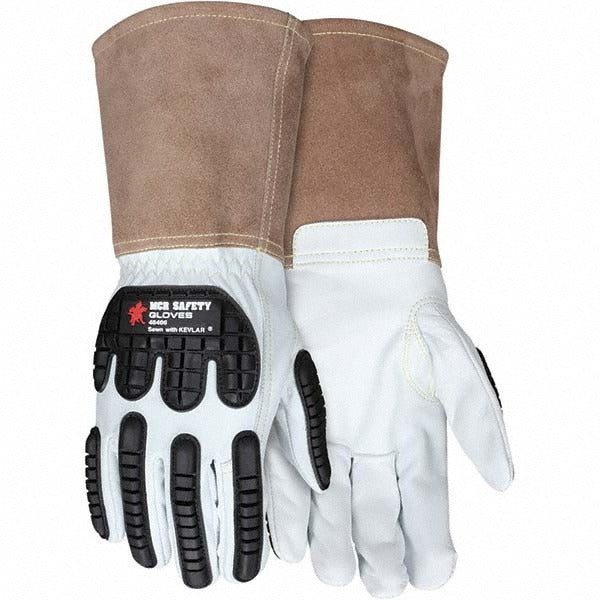MCR SAFETY Mcr Safety 48406XL Leather Welding Glove Xl Gauntlet