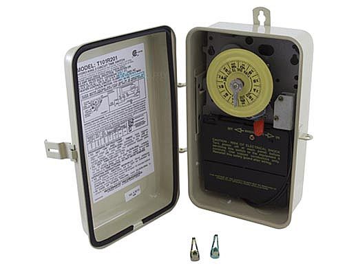 INTERMATIC Intermatic T101R201 Time Switch 125 VAC 60 Hz 40 Amp SPST