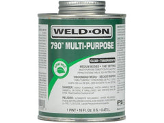 WELD-ON Weld-on 107900031 Pvc Cpvc Solvent Cement 1 Pint
