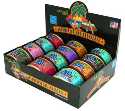 CALIFORNIA SCENTS California Scents CSCF12TRY182 Car Air Freshener Display