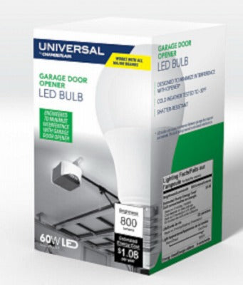 CHAMBERLAIN Chamberlain CHLED1 Garage Door Opener Led Bulb 800 Lumens