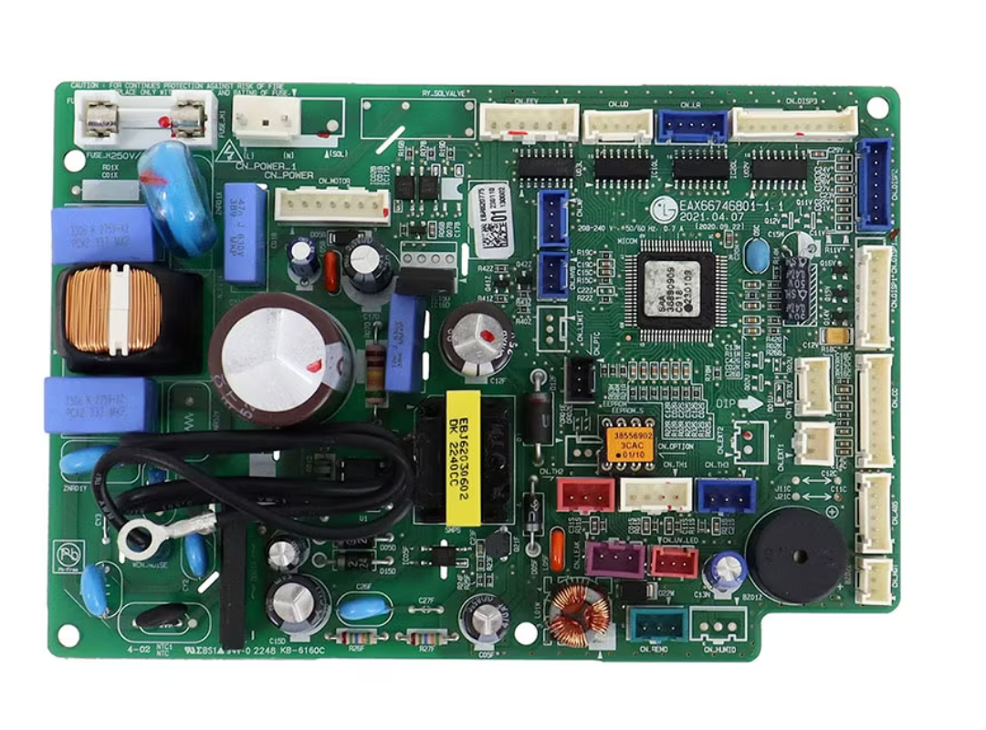 LG Lg EBR82077501 main PCB assembly (evaporator unit) replacement EBR82077515